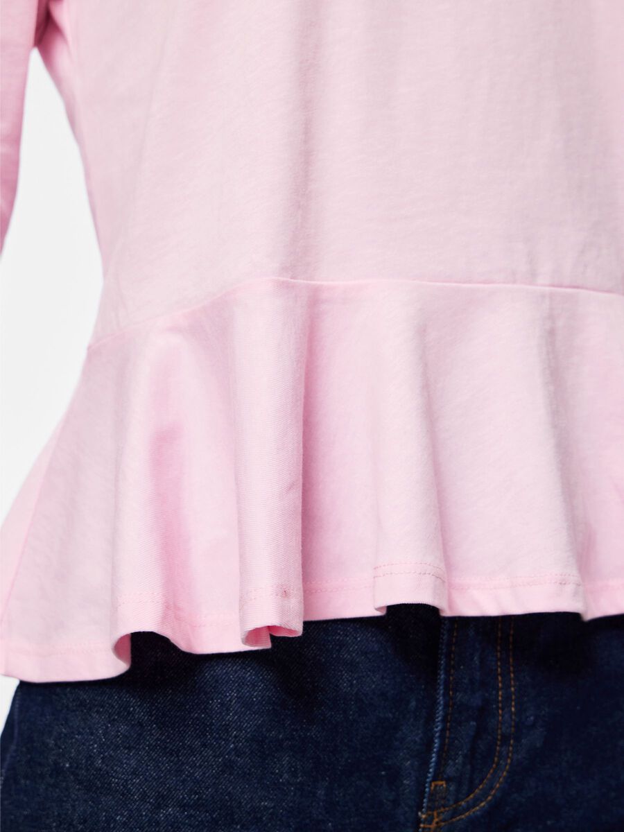 Danilla Peplum Top (Spoonbill)