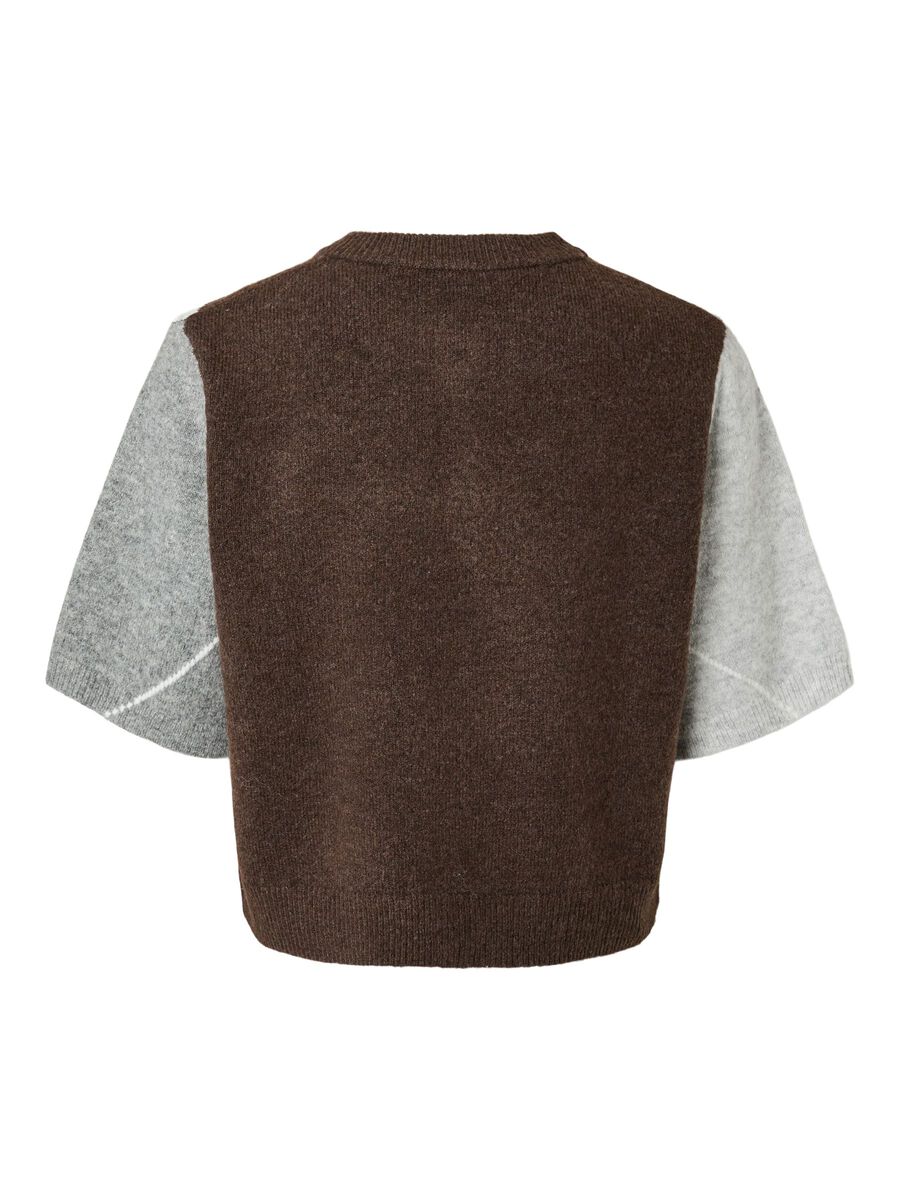 Kaycee Cardigan (Fudge/Grey)