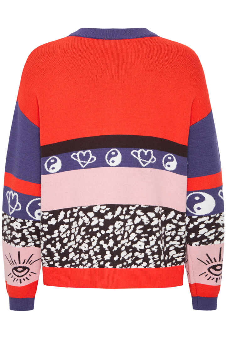 Billie Cardigan (Fiery Red)