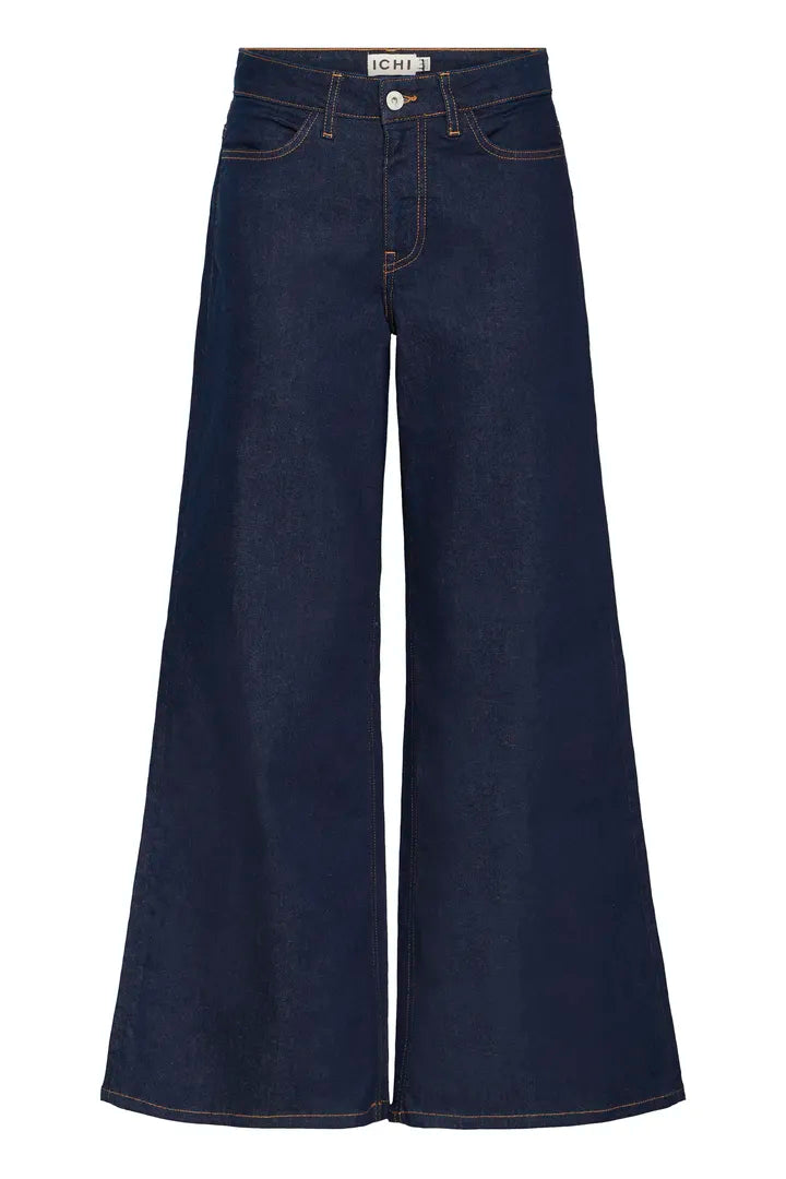 Imogen Wide Leg Jeans (Authentic Blue/Leg 32")