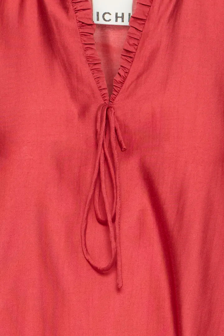 Karla Top (Red Dahlia)