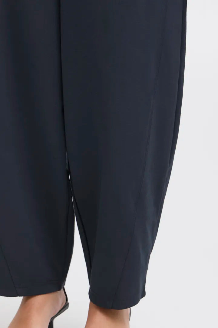 Salma Barrel Leg Pants (Total Eclipse)