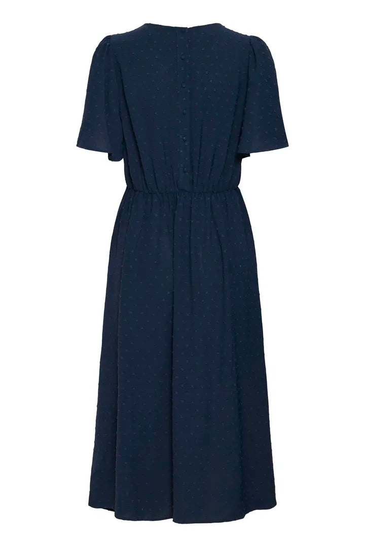 Gabby Midi Dress (Total Eclipse)