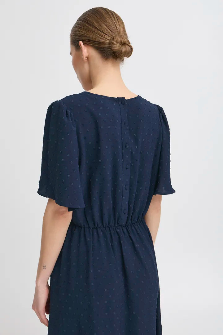 Gabby Midi Dress (Total Eclipse)