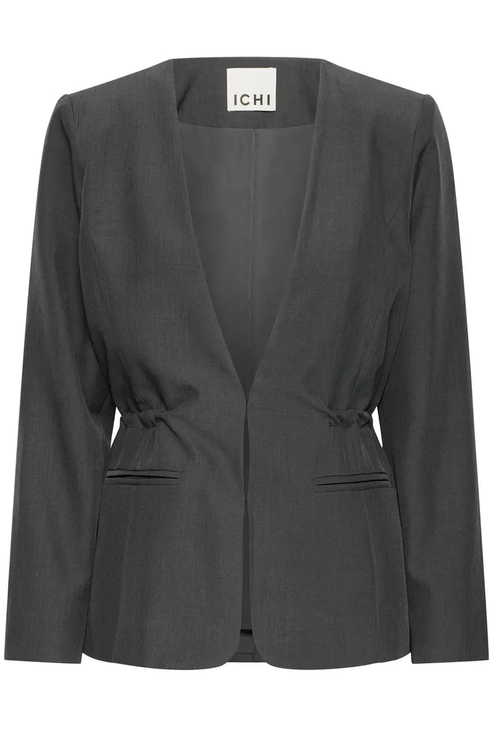 Fallon Blazer (Dark Grey Melange)