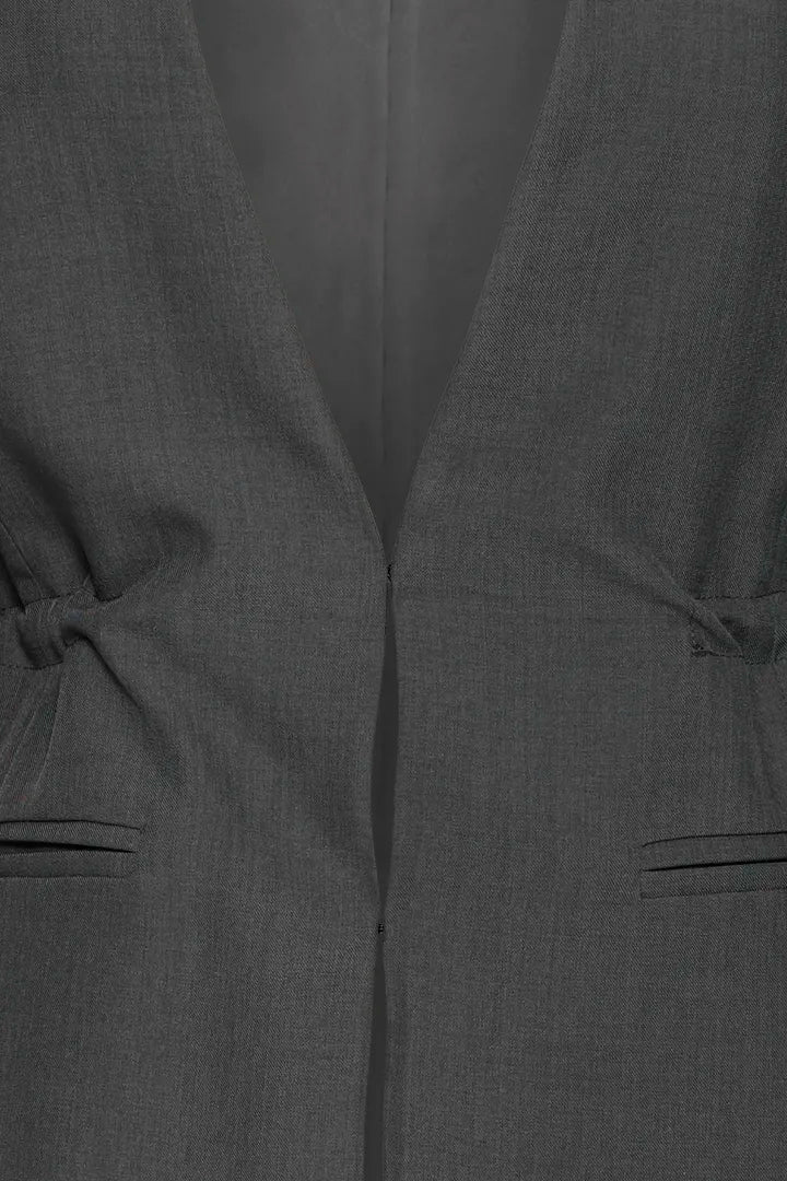 Fallon Blazer (Dark Grey Melange)