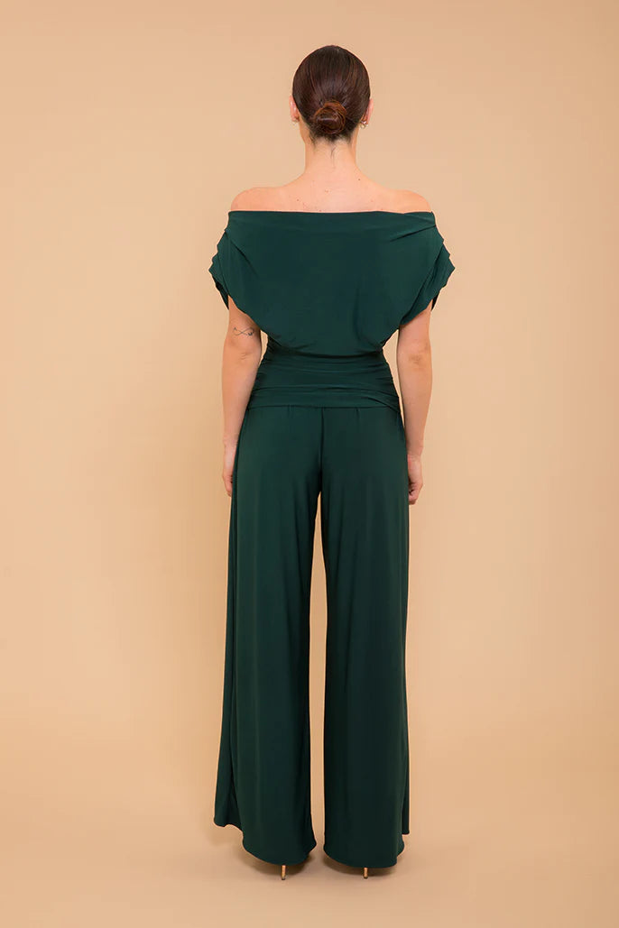 CARBON JERSEY JUMPSUIT (FOREST GREEN)