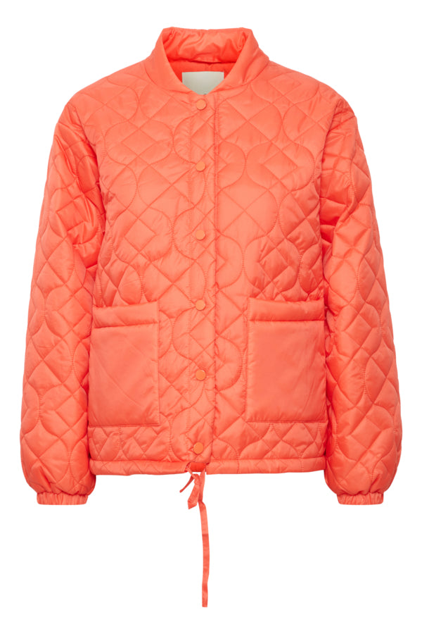 Foni Short Jacket (Hot Coral)