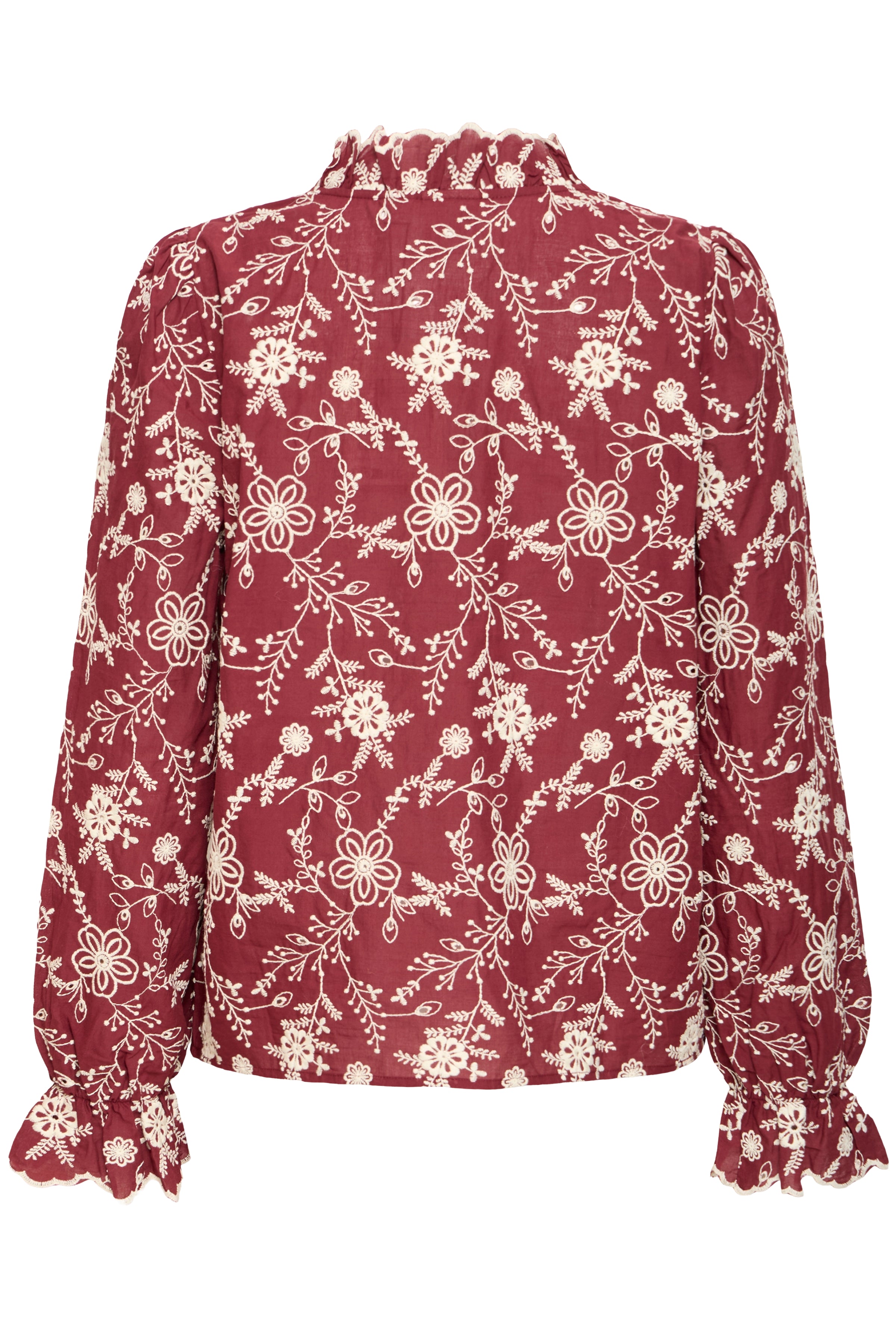 Finley Blouse (Wine)