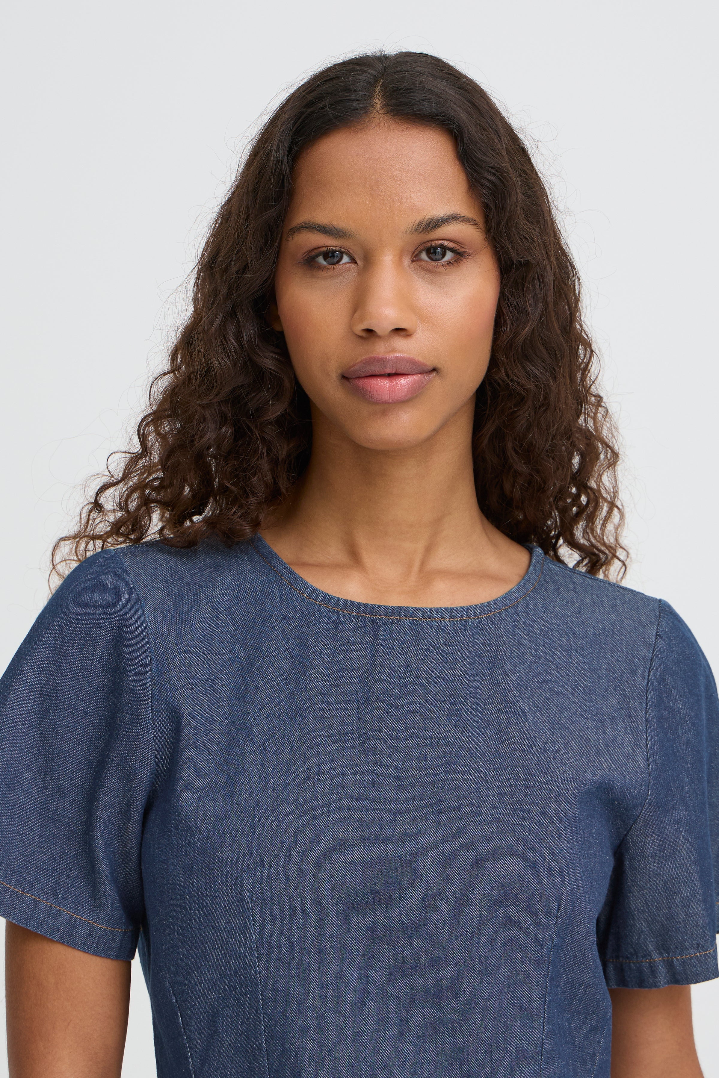 Tessa Denim Top (Denim)