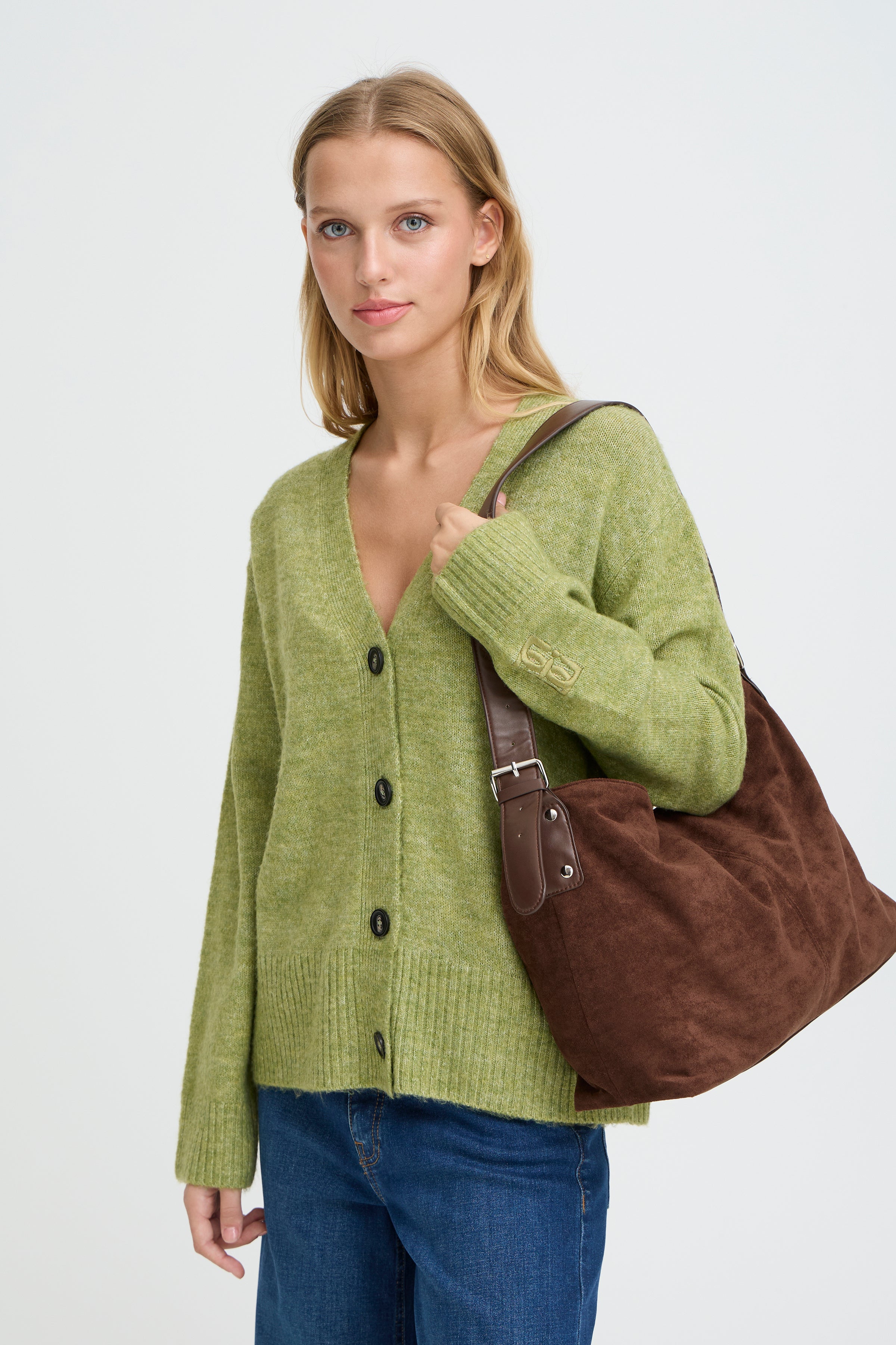 Athena Shoulder Bag (Brown)