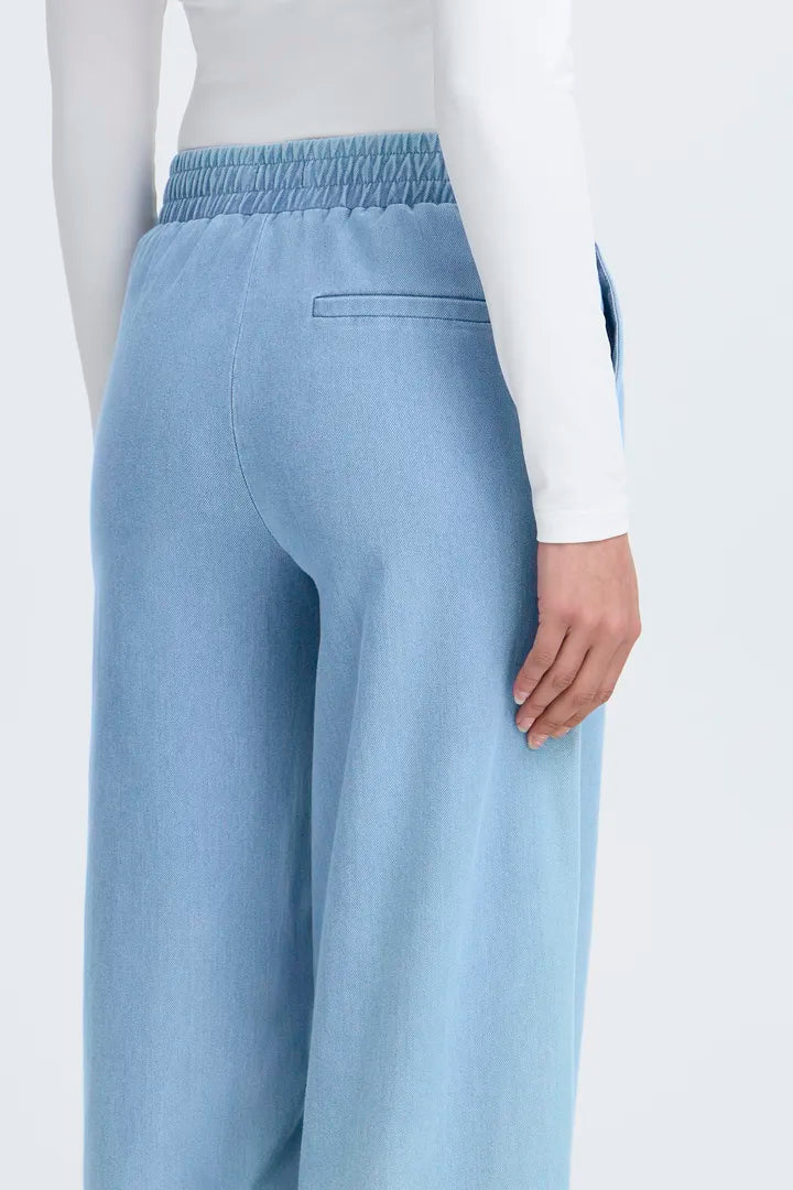Ima Wide Leg Pants (Denim Light)