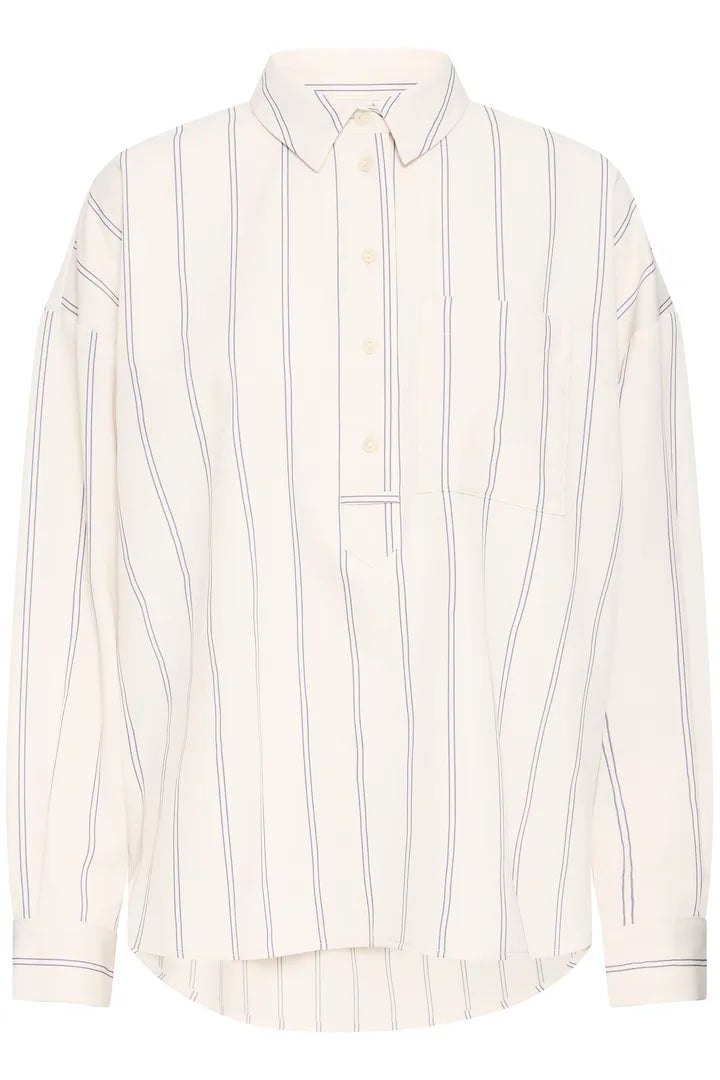 Nancy Shirt (Birch/Blue)