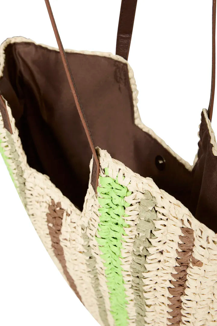 Almine Holdall Shoulder Bag (Natural)