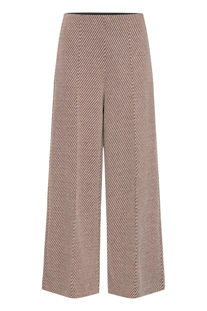 Kate Wide Leg Pants (Java/Almond)