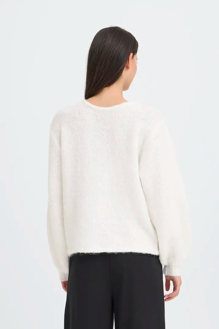 Bria Knit Jumper (Cloud Dancer)