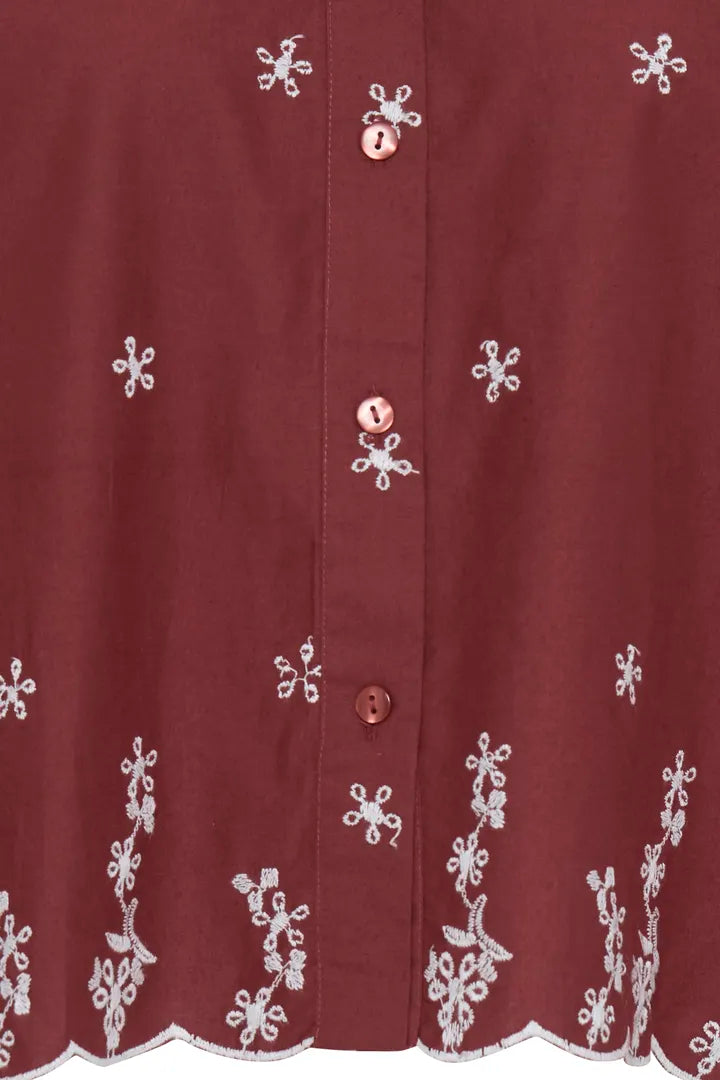Amie Shirt (Madder Brown)