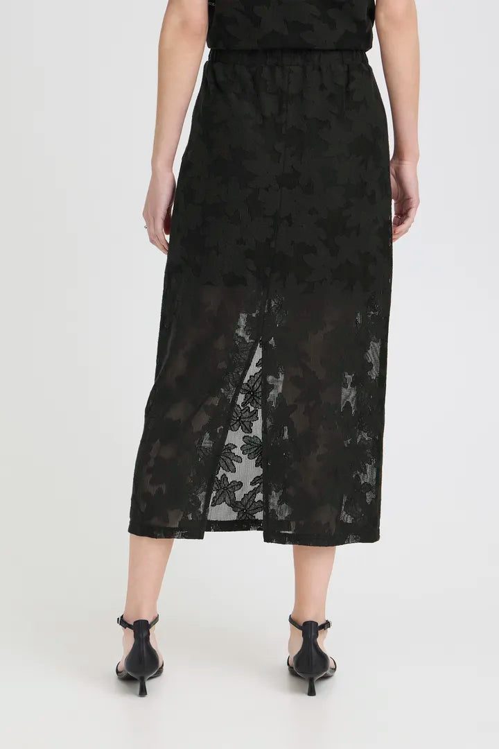 Ania Ankle Skirt (Black)