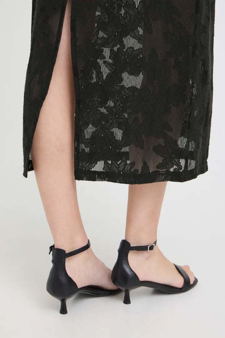 Ania Ankle Skirt (Black)