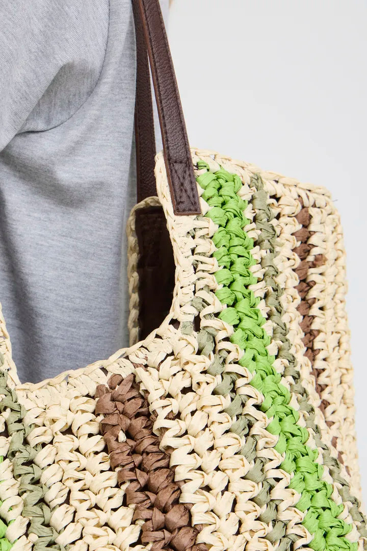 Almine Holdall Shoulder Bag (Natural)