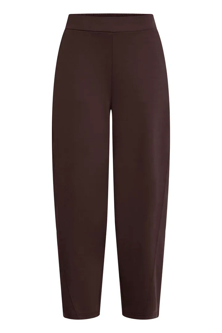 Kate Barrel Leg Pants (Chocolate Torte)