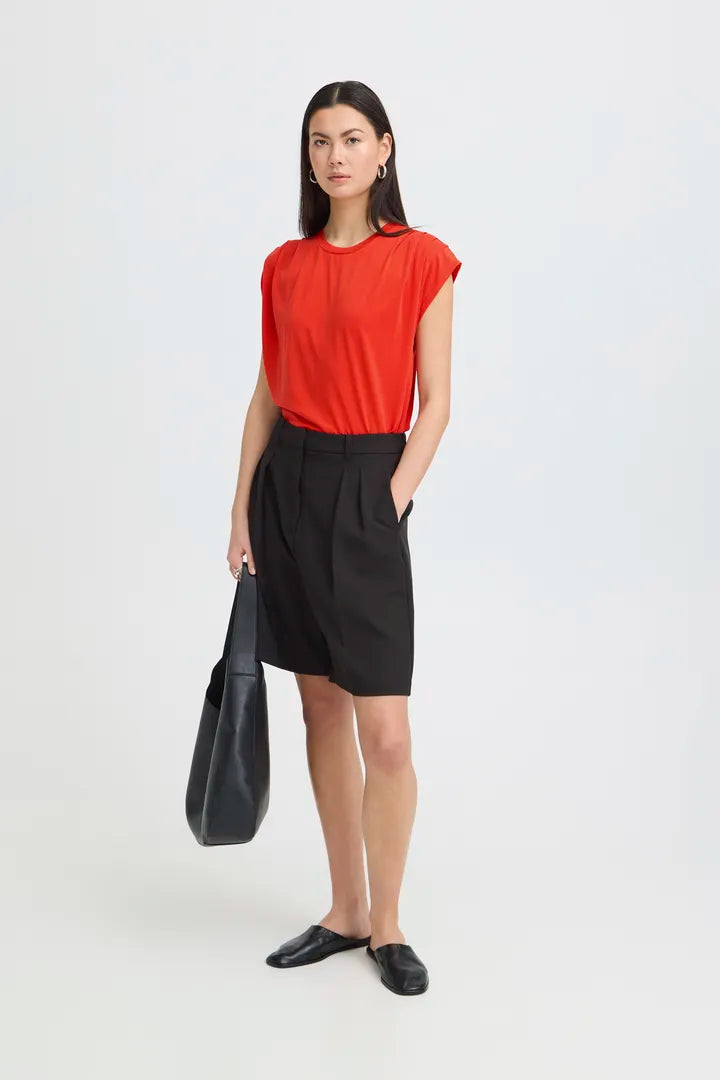 Lisa T-Shirt (Fiery Red)