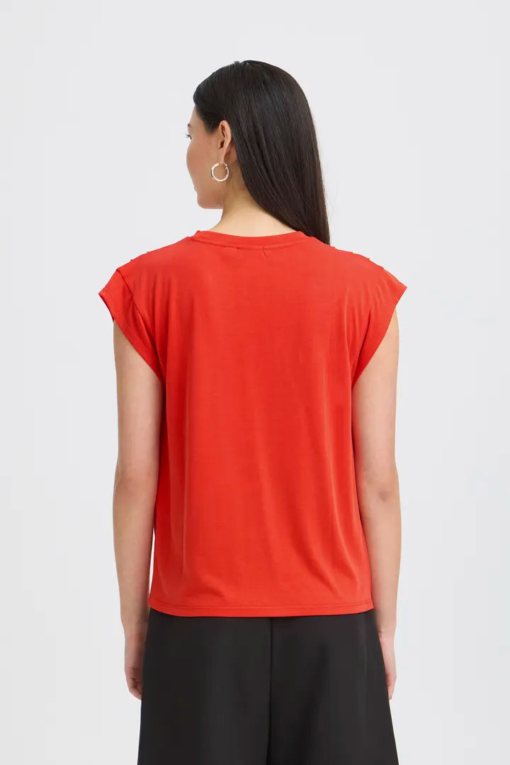 Lisa T-Shirt (Fiery Red)