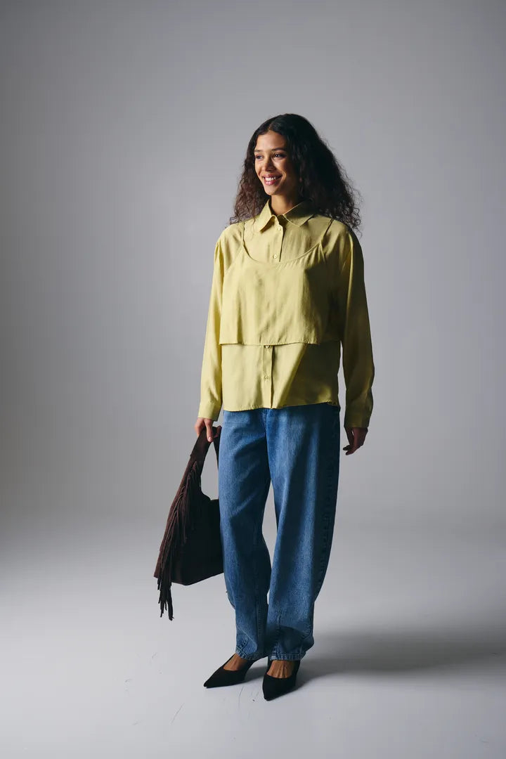 Baven Barrel Leg Jeans (Medium Blue)