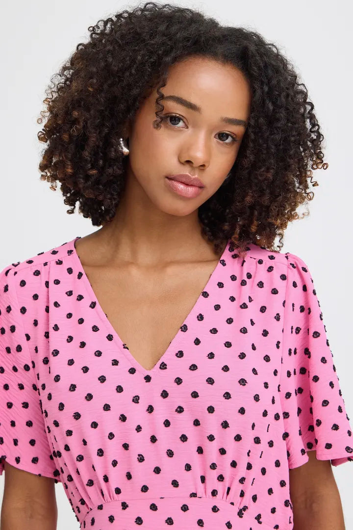 Cindy Midi Dress (Orchid)