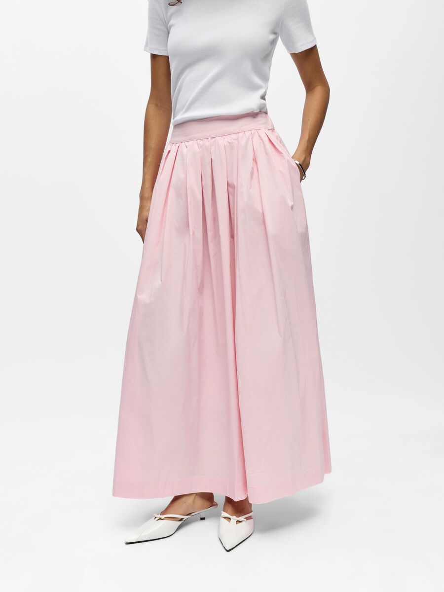 Aggie Maxi Skirt (Pink)