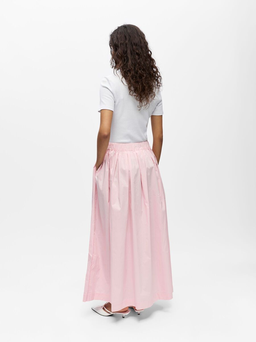 Aggie Maxi Skirt (Pink)