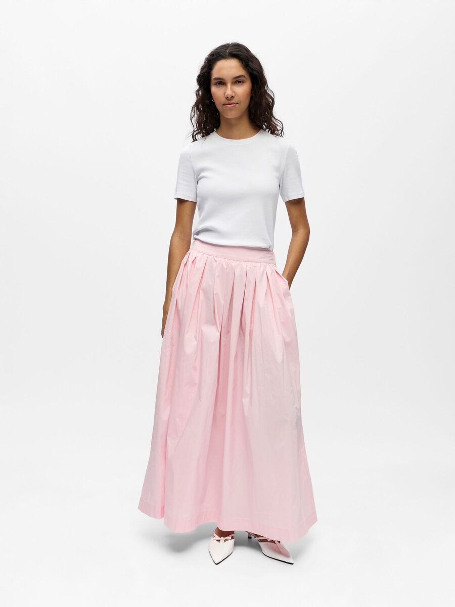 Aggie Maxi Skirt (Pink)