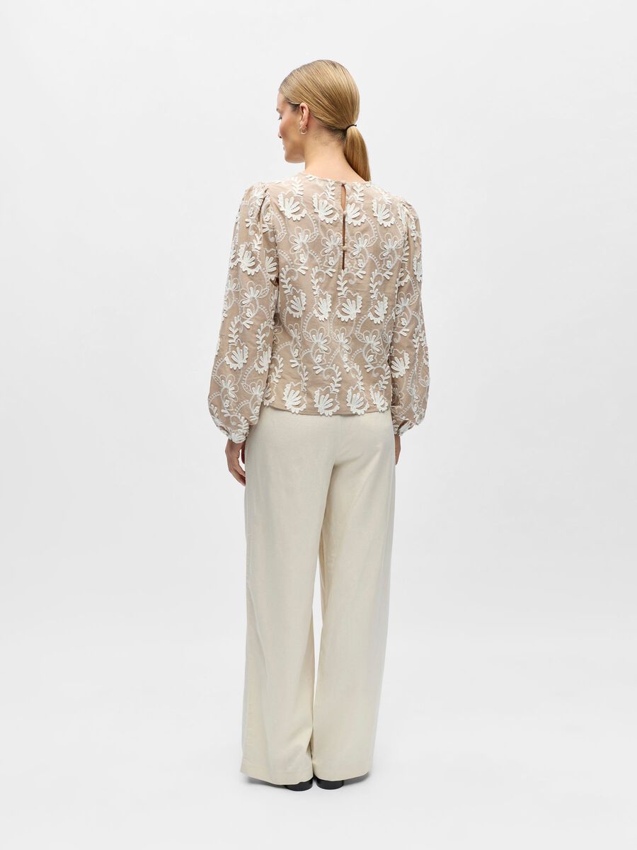 Iris Top (Humus/Cloud Dancer)