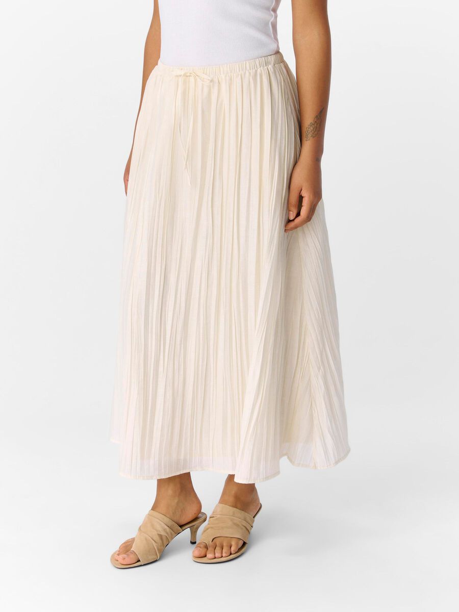 Bree Midi Skirt (Sandshell)