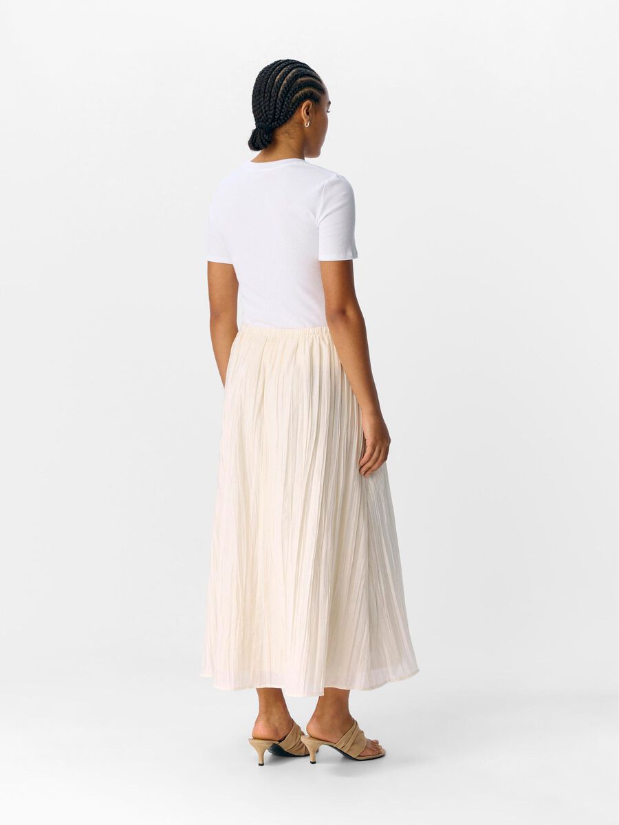 Bree Midi Skirt (Sandshell)