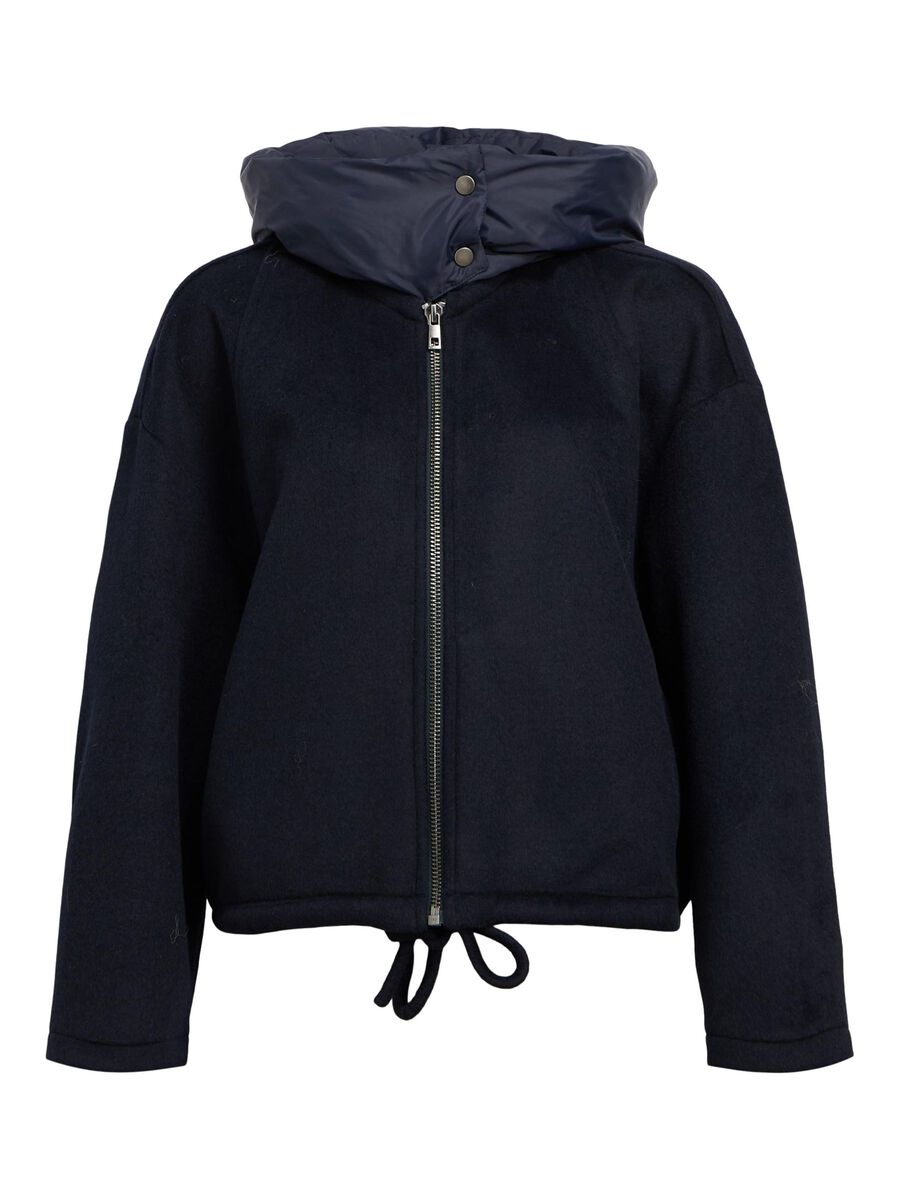 Moore Wool Bomber Jacket (Sky Captain)