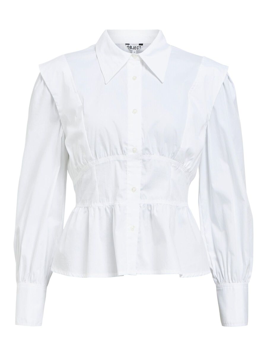 Jinny Fitted Shirt (Bright White)