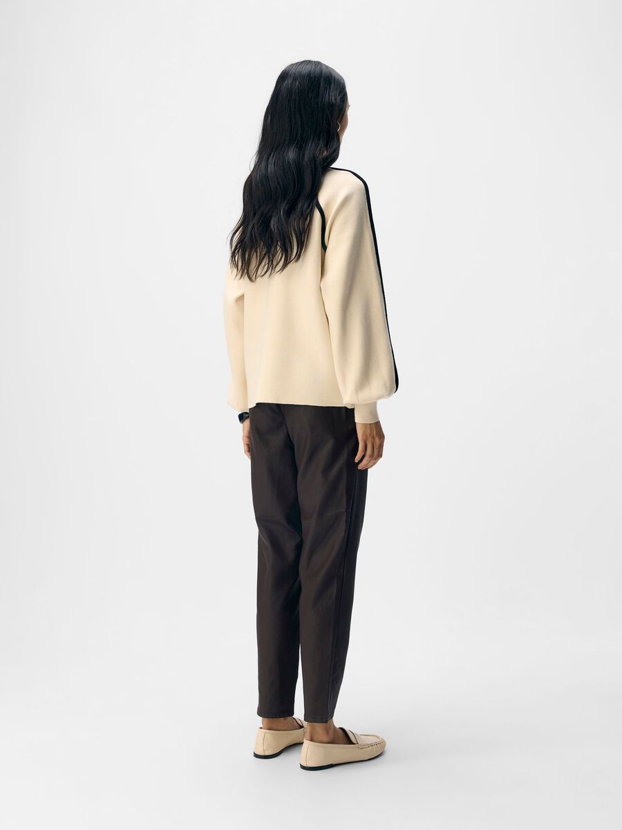 Reggie Jumper (Sandshell/Black)