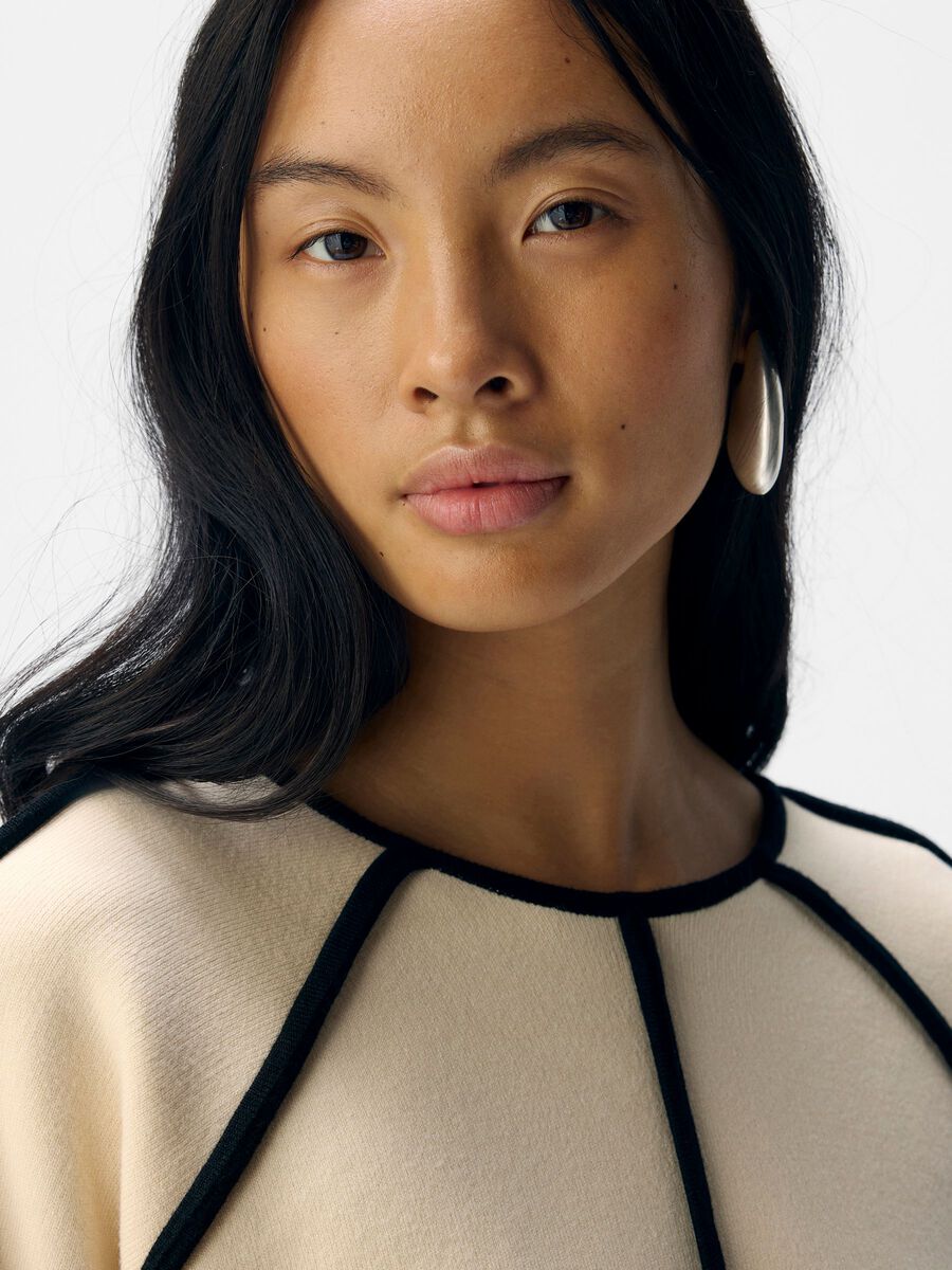 Reggie Jumper (Sandshell/Black)