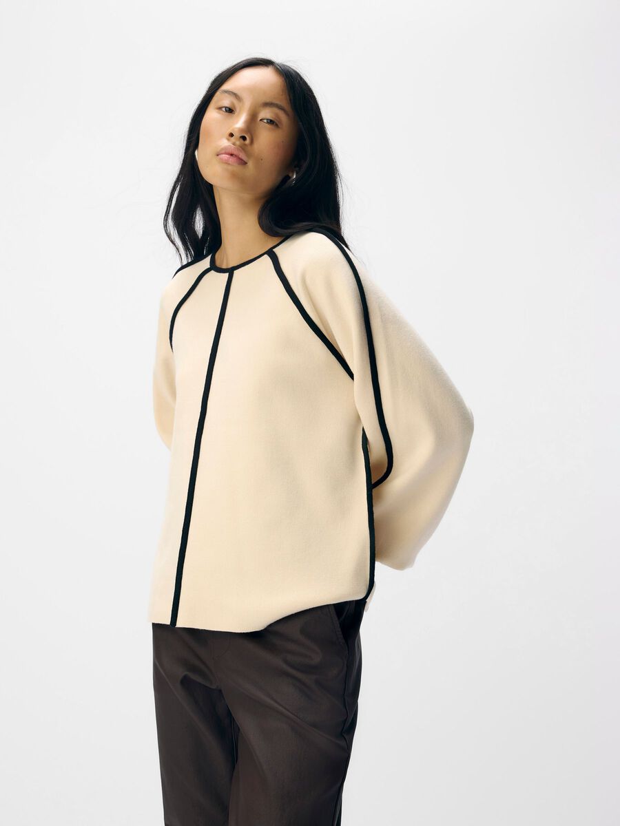Reggie Jumper (Sandshell/Black)