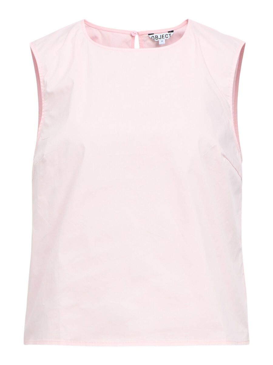 Juliette Sleeveless Top (Pink)