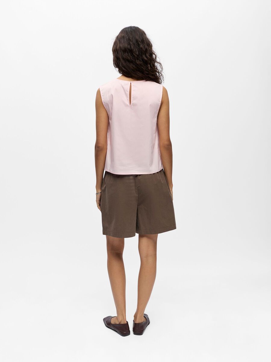 Juliette Sleeveless Top (Pink)