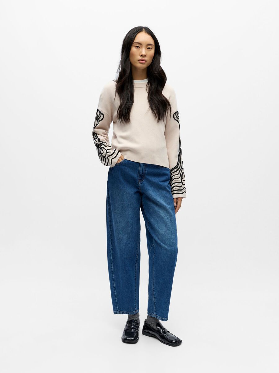 Reagan Knit Jumper (Silver Grey)