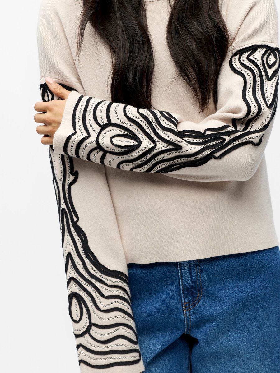 Reagan Knit Jumper (Silver Grey)