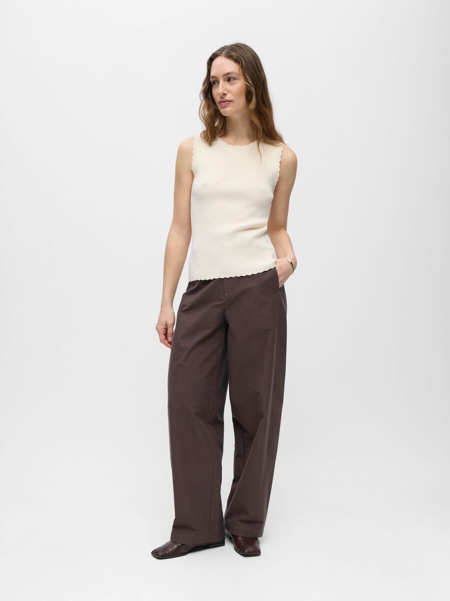 Kelly Sleeveless Top (Birch)