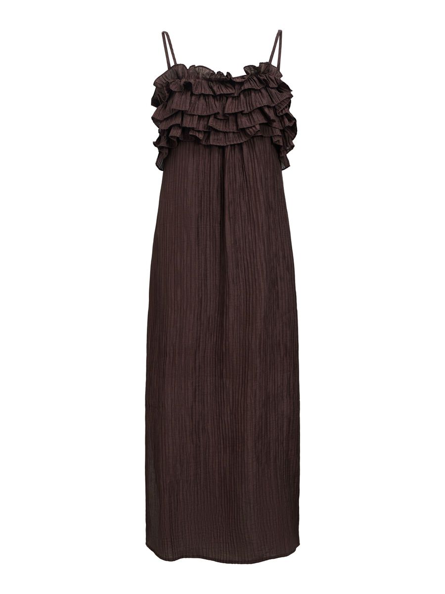 Louise Maxi Dress (Brown)