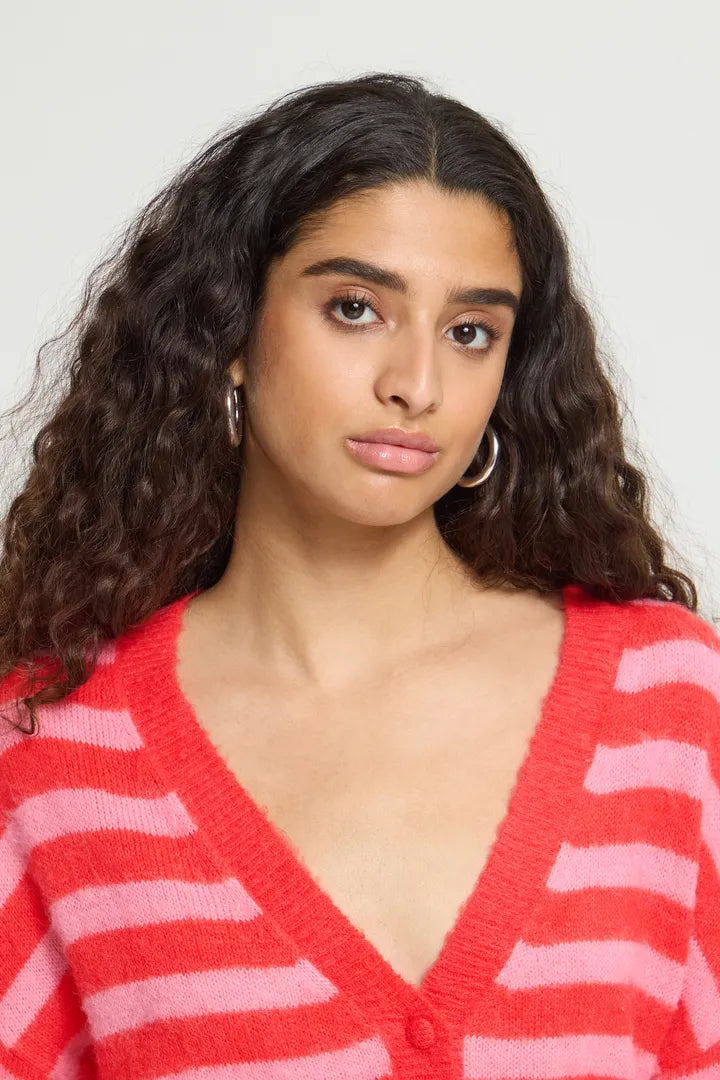 Blush Cardigan (Poinsettia)