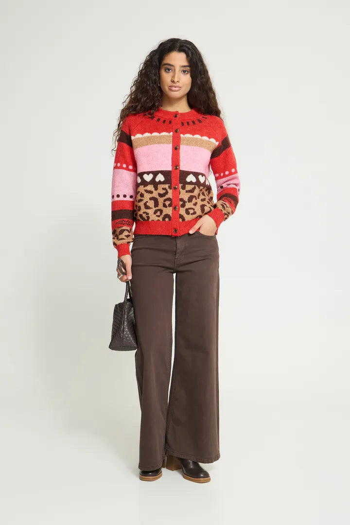 Toni Cardigan (Poinsettia)