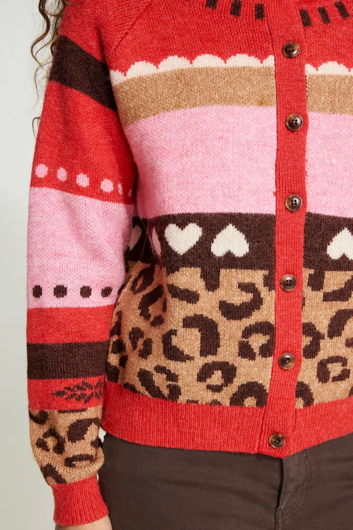 Toni Cardigan (Poinsettia)