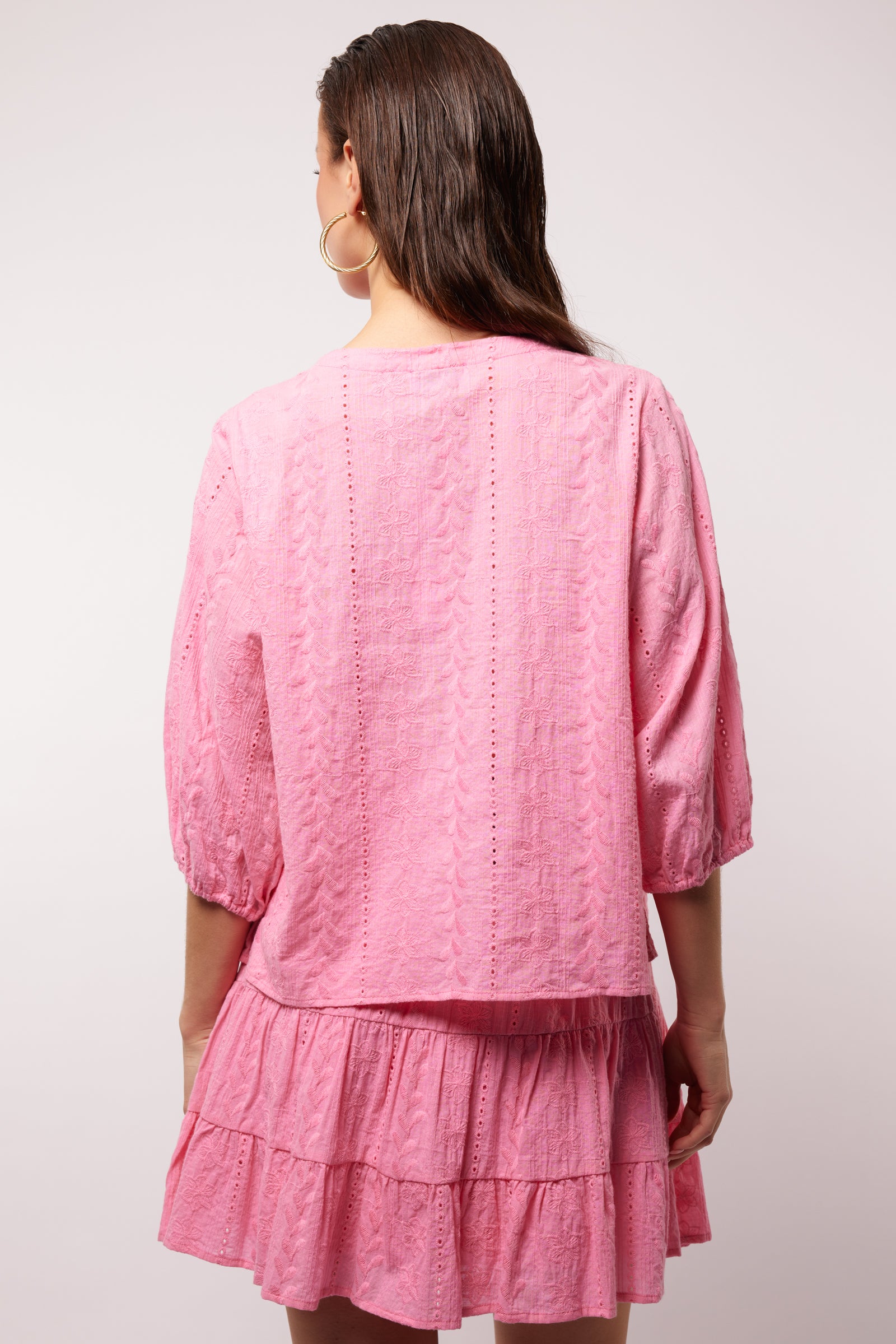 Amari Blouse (Blush Rose)